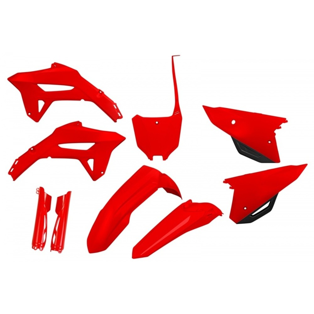 Kit of plastic ufo for motorcycles spare parts accessories pieces refills