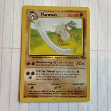 Marowak 39/64 Jungle Uncommon Regular Unlimited Pokémon 1999 on eBay