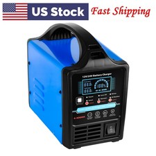 12V 24V Car Battery Charger 0-15A Automatic Battery Maintainer 12V/24V 12V/24V