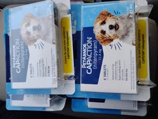 Lot Of 4 Pet Armor Capaction Oral Flea Treatment for Dogs (2-25 lbs) 6 Tablets