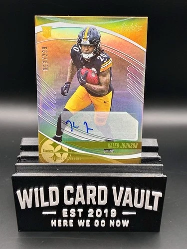 2025 Panini Absolute Kaleb Johnson Spectrum (RAW)