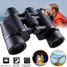 10000M 80X80 HD Military Zoom Binoculars Day/Night Army Optics Hunting Camping