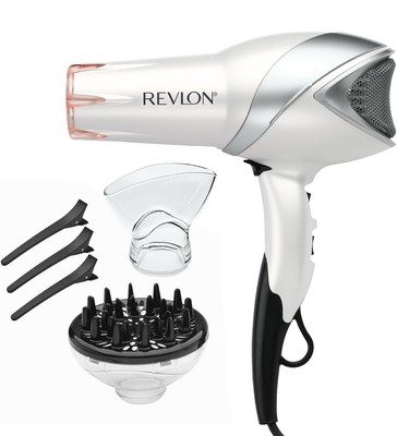 Revlon Limitless Infrared Boosted Shine Hair Dryer with Clips
