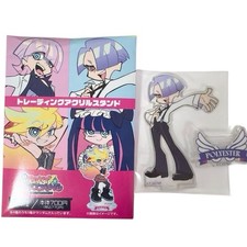 PANTY  STOCKING Polyester Acrylic Stand Figure Mascot FamilyMart Japan Rare