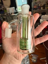 18mm  MATRIX ASH Catcher 90 Degree Glass Water Bong 90 degree Thick  Glass