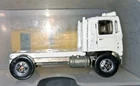 Vintage 1979 Mattel Hot Wheels Diecast Flat Nose White Semi Truck Cab / Trailer