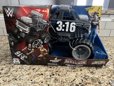 WWE Vehicle Wrekkin Stone Cold Steve Austin Action Figure Crusher