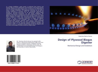 Design of Plywood Biogas Digester | Mechanical Design and Installation | Derese