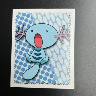 2001 Serie 3 Sticker #107 Wooper Felino Pokemon Karte Merlin Game Freak