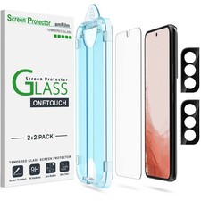 amFilm OneTouch Screen Protector for Samsung ...