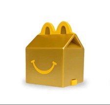 2025 Lil McDonald  s Miniature Happy Meal Toys-Golden Happy Meal Box New Unopened