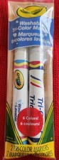 Crayola Washable Tri Colors Markers 2 Count