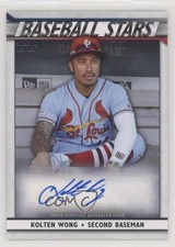 2020 Topps Update Baseball Stars Auto Kolten Wong #BSA-KW Auto 9p5