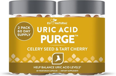 #ad Eu Natural Purge Uric Acid Flush Eat amp; Drink What You Want Uric Acid Support $59.99