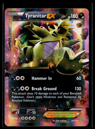 Tyranitar EX Holofoil EN [AOR - 42/98] NM
