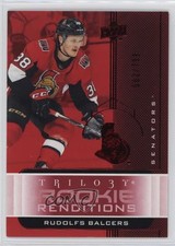 2019-20 Upper Deck Trilogy Rookie Renditions Red Foil /799 Rudolfs Balcers 0ko