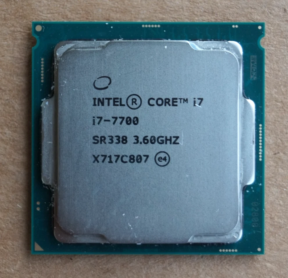 Intel Core i7-7700 Processor Model Computer Processors (CPUs) for