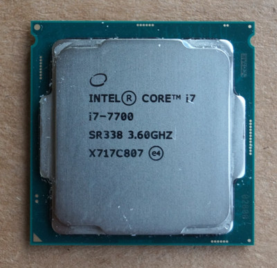 Intel Core i7-7700 3.60GHz 8MB 4-Core CPU Desktop Processor LGA1151 65W SR338