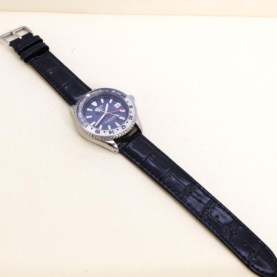 Seiko Flight Master AGS Titanium Automatic Watch … - image 5