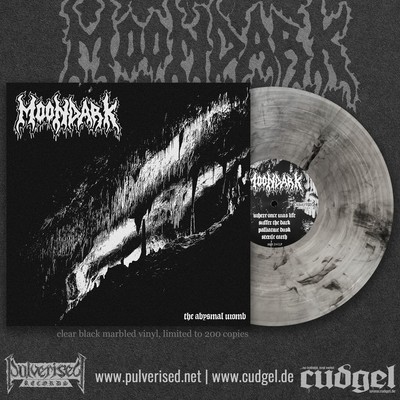 MOONDARK - the abysmal womb LP marbled