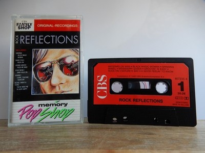 MEMORY POP SHOP ROCK REFLECTIONS SANTANA ESSEX MONEY WINTER KASSETTE MC 1990 CBS