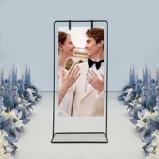 Wedding Welcome Sign Stand 11 Lbs Capacity Adjustable Holder For Event Decor