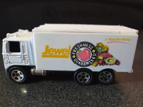 Hot Wheels Vintage Hiway Hauler Jewel White 5 Spoke China 1997 Big Rig Truck