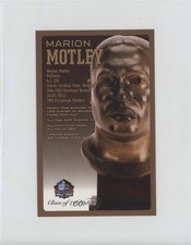 Pro Football Hall of Fame Bronze Bust Postcards 106/150 Marion Motley HOF md3