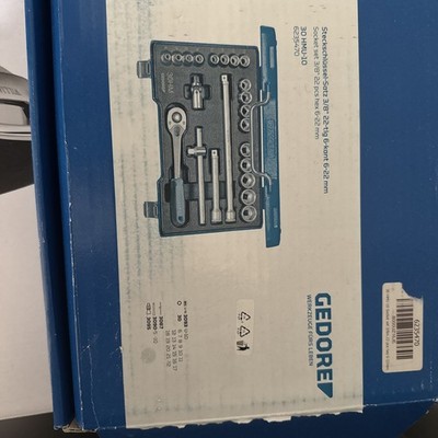 Gedore D 30 HMU-10 Socket set 3/8'' 22 pcs UD 6-22 mm