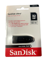 SanDisk Ultra USB 3.0 Flash Drive. 32 GB Speed Up To 130 MB/s CZ48