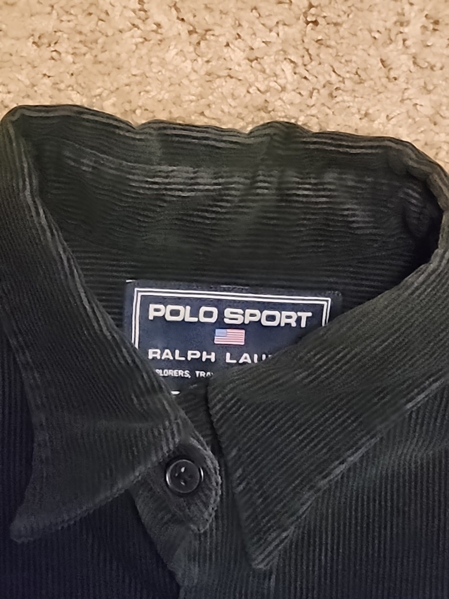 vtg 90s RALPH LAUREN POLO SPORT Sportsman Made In USA Dark