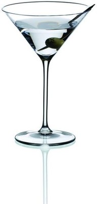 Vinum XL Martini Glasses (set of 2), Precision Blown Crystal Martini Glasses
