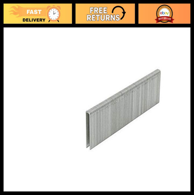 Finish Staples 1/4'' x 1'', 18 Gauge Electro Galvanized, 5000 Count for Nailer