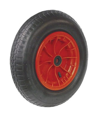 Schubkarrenrad 4,00-8 PVC 4ply  Gleitlager 160 kg Werkzeug Räder Wheeltech 90050