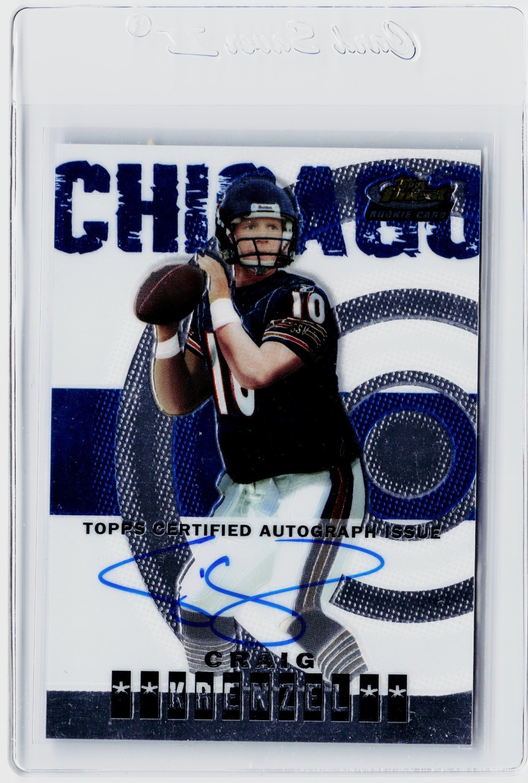 Craig Krenzel Finest #129 Autograph