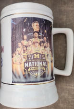 Michigan Wolverines National Champions Beer Stein - 2026 Champs🏀 Go Blue