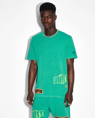 Ksubi Collective Kash SS Tee Cali Green Mens Size L  $140.00