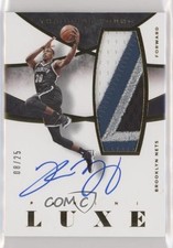 2014-15 Panini Luxe Memorabilia Auto Prime 8/25 Thaddeus Young #M-TY Auto 0g4