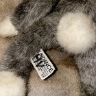 Russ Berrie Sundance Easter Bunny Rabbit Plush 13" Poseable Ears Gray White — photo 5