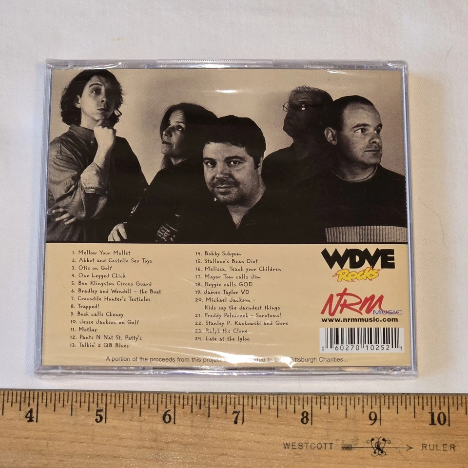 Jim Krenn & The DVE Morning Show He’s From Here SEALED CD 102.5 WDVE Pittsburgh - Image 2 of 2