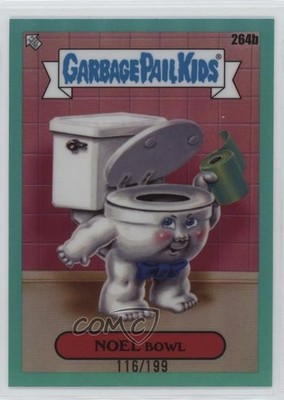 2024 Topps Chrome Garbage Pail Kids Series 7 Aqua Refractor /199 NOEL Bowl 3hd