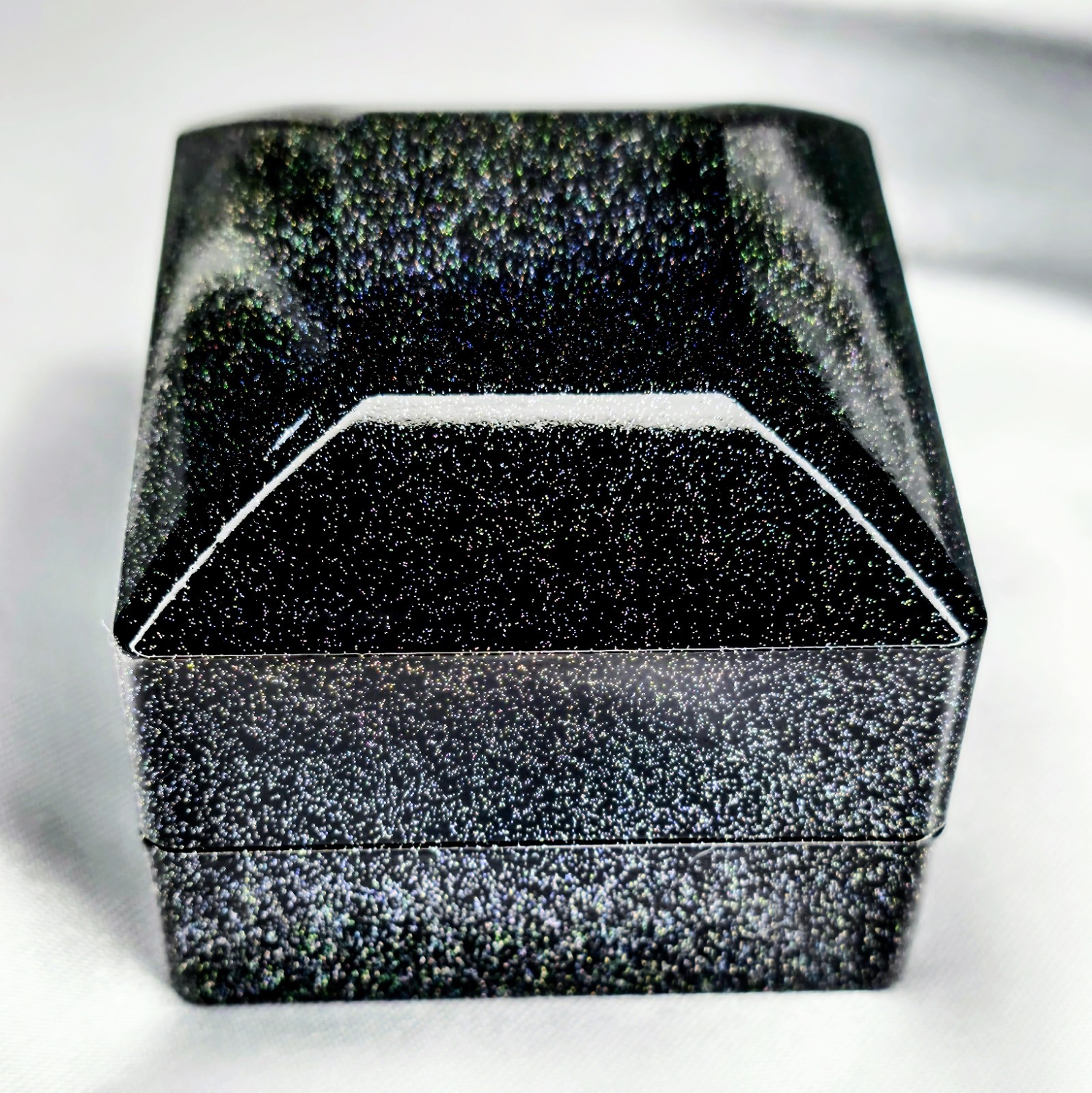 Vintage 14K Gold Heart Ruby Ring Diamond Accents … - image 11