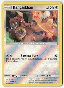Kangaskhan 47/68 Hidden Fates Reverse Holo Rare