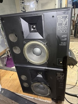 Electro Voice Sentry 500 Time Coherent Studio Monitor Speakers