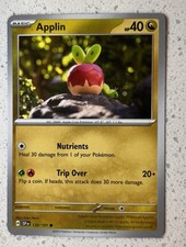 Pokemon Applin 138/191 Sv08: Surging Sparks Regular Near Mint Condition