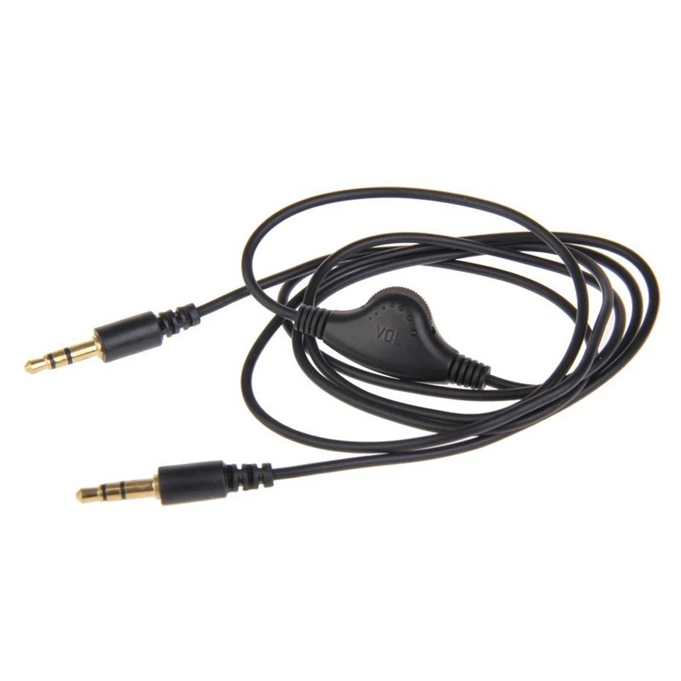 2X(3.5mm jack a cable jack avec controle du volume (1M) a ou dans7882 - Photo 1/2