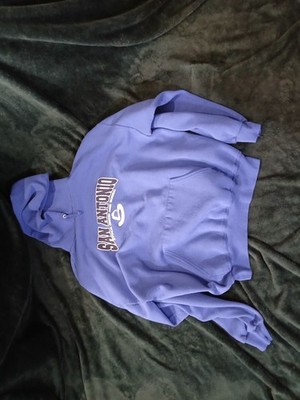 San Antonio Stock Show Rodeo Hoodie Size XL Blue Long Sleeve