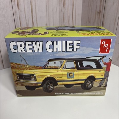 AMT T340 #80 Chevy Blazer CREW CHIEF Vintage Kit Engineer Wagon 1:25