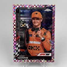 2025 Topps Chrome F1 Lando Norris Pink Refractor /250 #120 Formula 1 McLaren