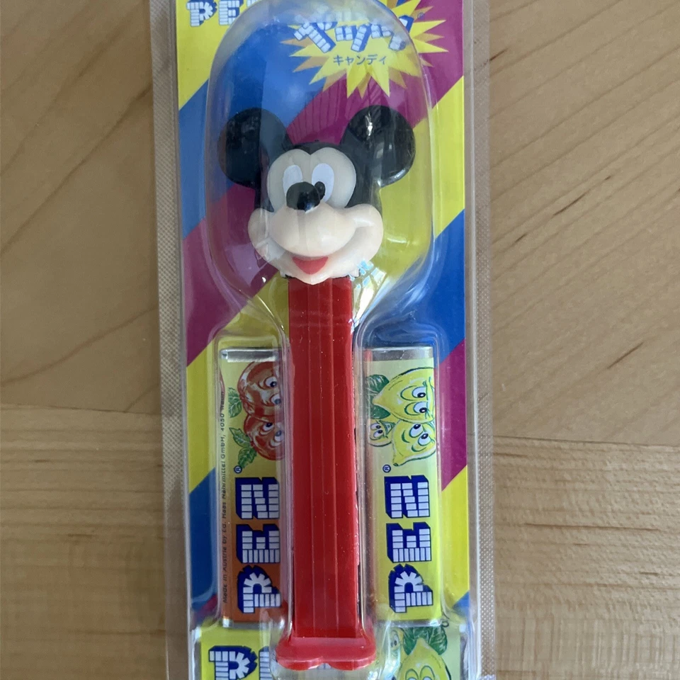 Vintage Pez Dispenser Mickey Mouse Sealed in Package From Japan - Image 2 of 3